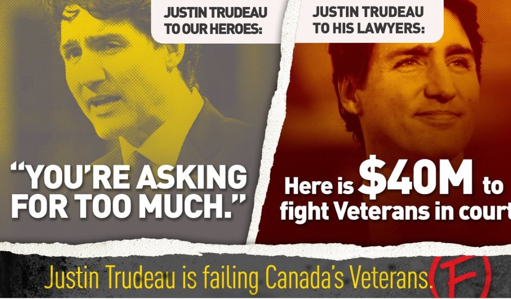 JinsongXu's tweet photo. Shame on @JustinTrudeau disgracing our beloved veterans and soldiers!
#Veteran @CanadianForces
#VoteCPC 
#TrudeauMustGo #SaveCanada #cdnpoli #Scheer4PM @AndrewScheer @CPC_HQ #AdieuTrudeau
#AOCCinAction https://t.co/zyzeUhcHAw