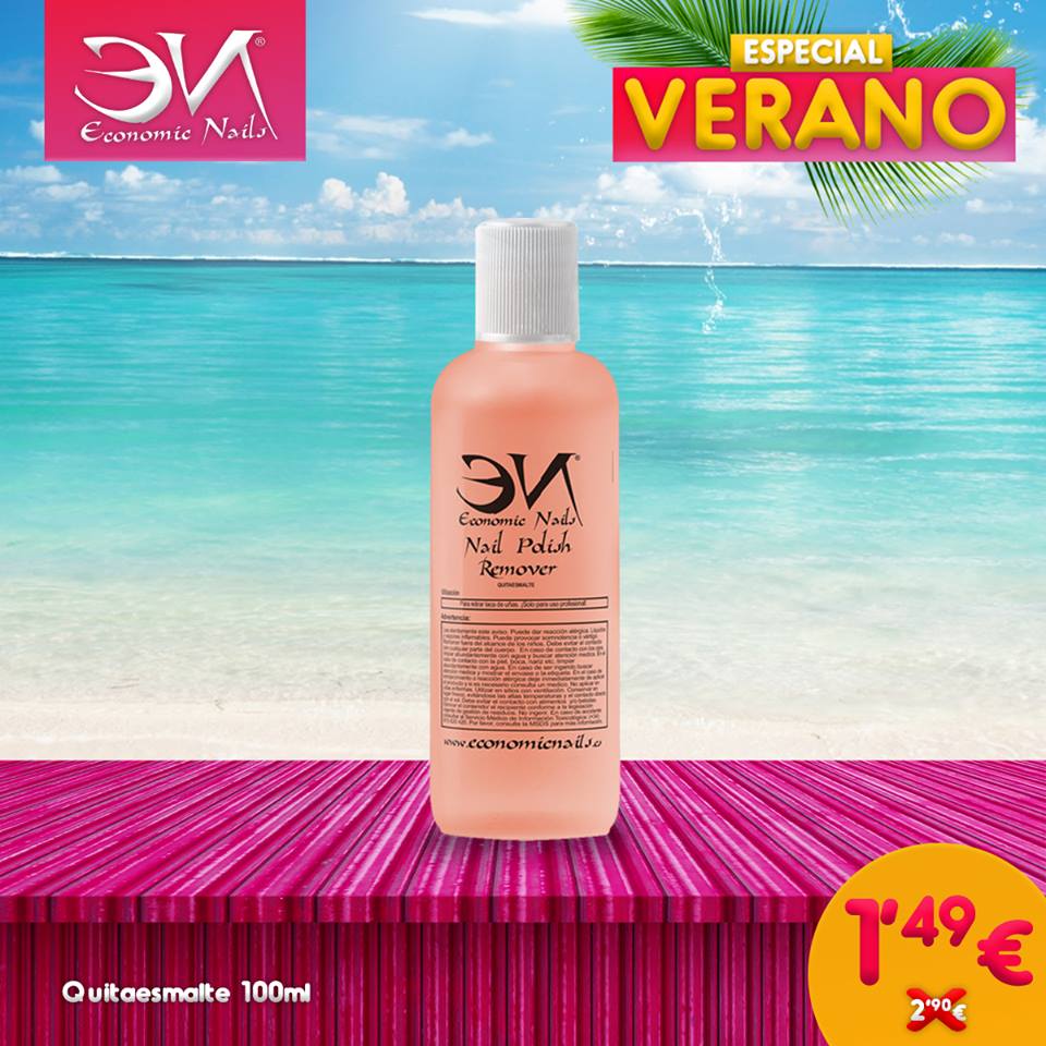 economicnails's tweet photo. Buenos días! Feliz fin de semana 🥰
Especial ofertas de Verano. 
·Quitaesmalte 100ml. por solo 1,49€
·Pedidos: https://t.co/f0u8uDrYTS o en el 951 213 305
#nails #uñas #quitaesmalte #nailpolish #colores #verano #summer #felizfinde #bayona @wastewin7 @HolaCuore @SaraSabate https://t.co/lyEz9ICbig