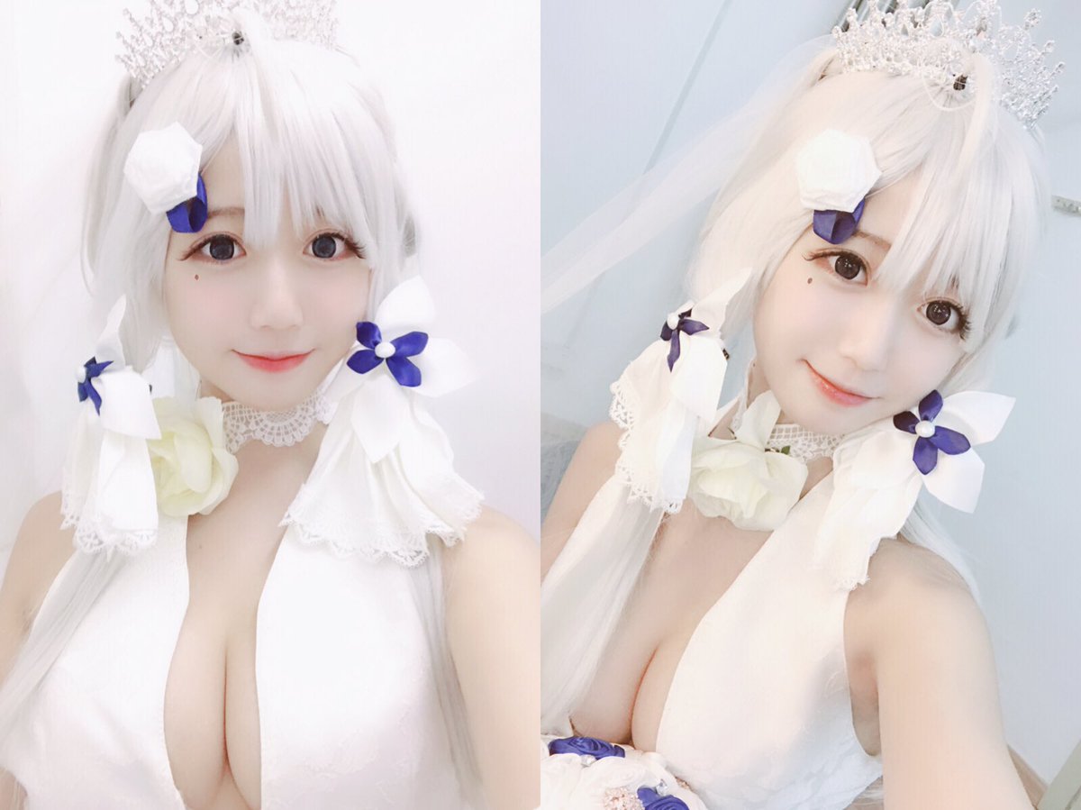 Yami イラストリアス ウエディングドレス Ver ねー結婚しよう アズールレーン