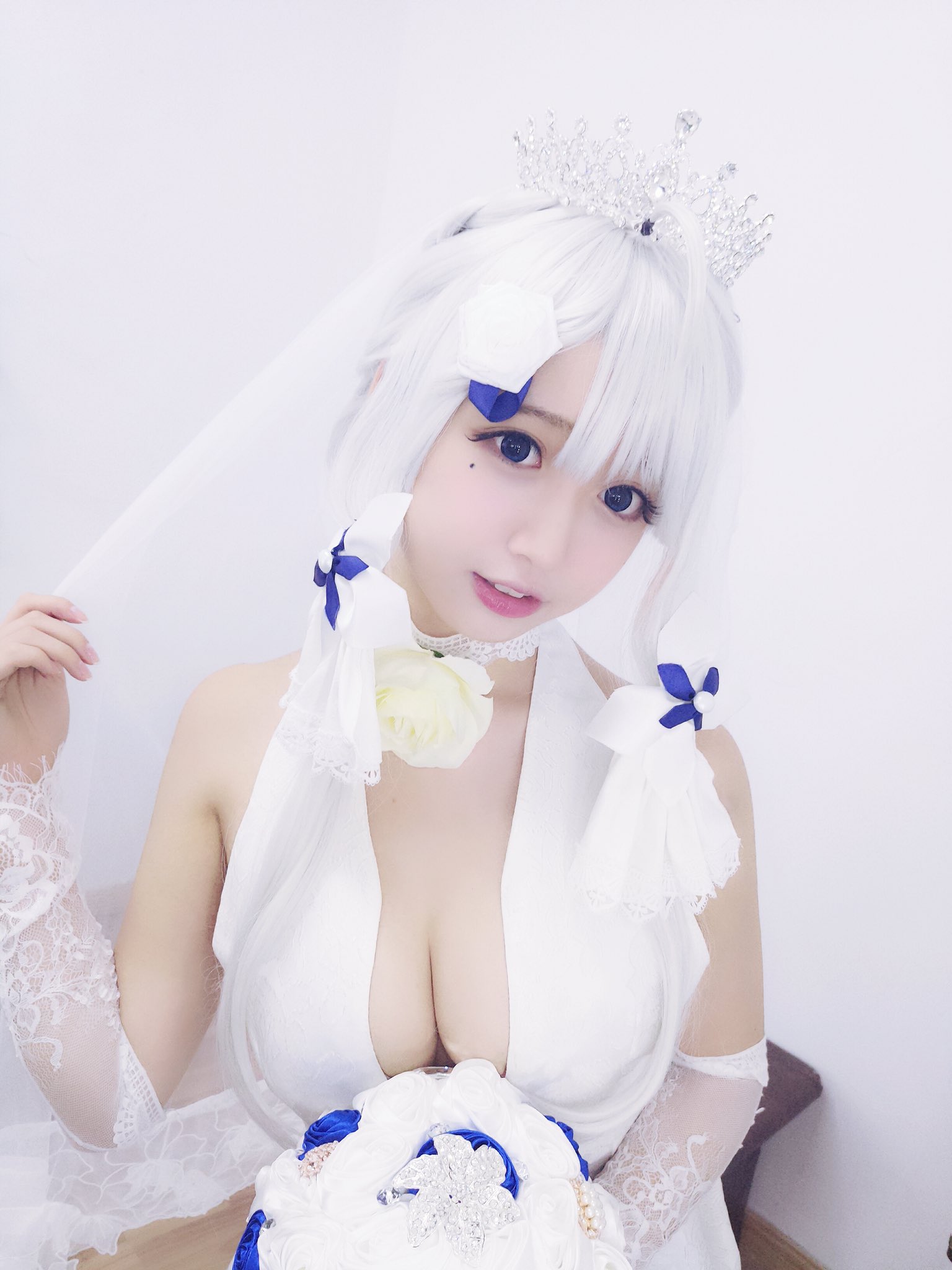 Yami イラストリアス ウエディングドレス Ver ねー結婚しよう アズールレーン