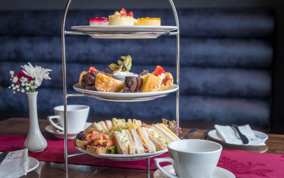 TalbotCarlow's tweet photo. Afternoon tea is getting extremely popular &amp; we just love serving these delicious treats. At €21.95 for 2 it's super value so no wonder it's busy. Book yours today on 059 9153000 #teamtalbot #afternoontea #talbotcarlow #goodfood #tastytreats #feelgoodfriday https://t.co/aPGRYdi343