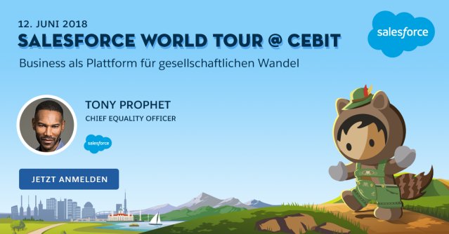 Wir freuen uns auf die #trailblazer Deborah Dugan, CEO von (RED), und Martina Koederitz von IBM Deutschland! Zusammen mit unserem Chief Equality Officer Tony Prophet diskutieren sie am Dienstag, den 12.06. auf der d!talk Bühne #trailblazer... sforce.co/2sBFnPV