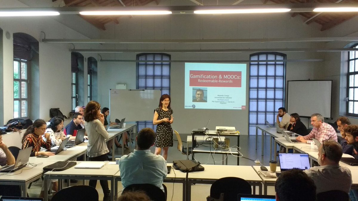 gsicemic's tweet photo. The slides from @A_MartinezMones and @Svilsob's talk with @LuisaSanzMtnez Alejandro Ortega and Paraskevi Topali at #resetMOOC and #Smartlet meeting at @TIDE_UPF are here: https://t.co/VQaTsSiCKr https://t.co/udojRCJ20e
