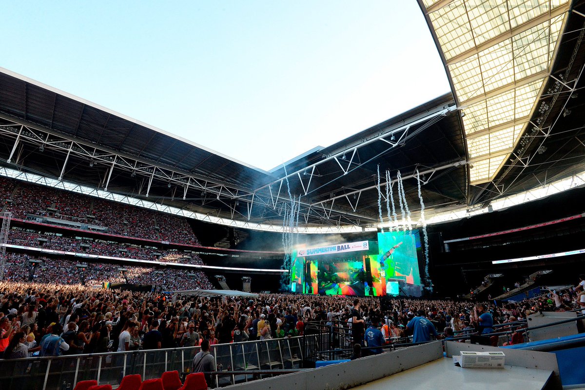 wembleystadium's tweet photo. 🎤💫 TOMORROW 💫🎤

The #CapitalSTB returns to Wembley 🙌

Who's excited ?! https://t.co/wDRL0yAltr