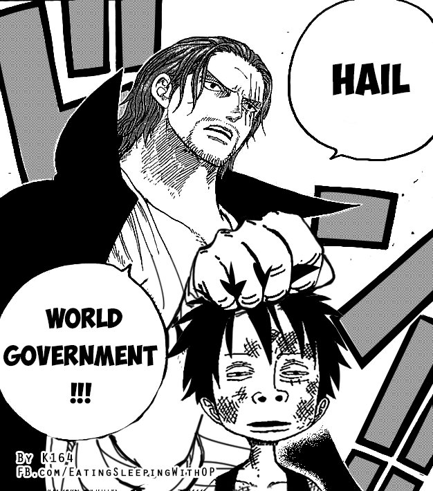 K164 It Will Become The Best Plot Twist Shanks シャンクス 五老星