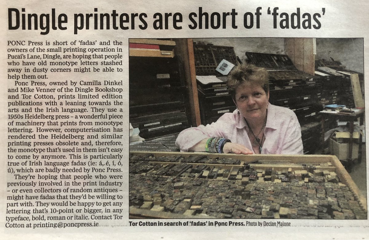 poncpress's tweet photo. #letterpress #letterpressasgaeilge #fada #helpplease https://t.co/K46MhaBEfr