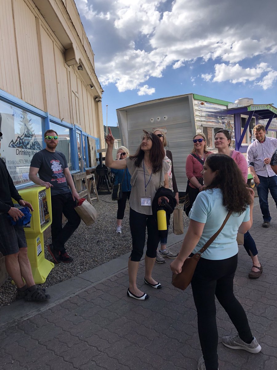 TryLamp's tweet photo. Leadville City Tour with Rachel #SI2Leadville2018 https://t.co/LV6TdMrp4K