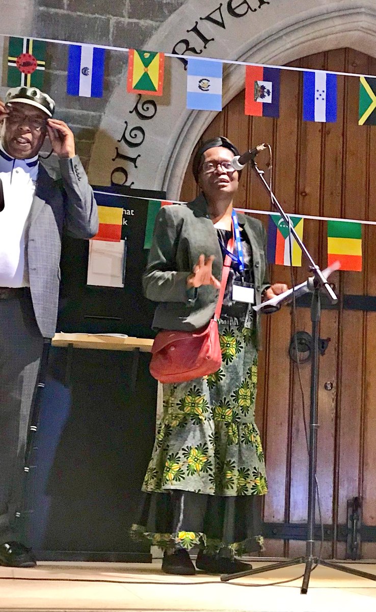 HelenFountain's tweet photo. Brilliant to be part of #Windrush2018 #Oxfordshire programme launch last night with @ackhi03 @EutonDaley @MuseumofOxford #Oxford LordMayor #ColinCook @Pitt_Rivers & great that it made onto the #BBC evening news! 7m10s in #blacklivesmatter https://t.co/pjj9lr8JfM https://t.co/KrglsT9Ckr