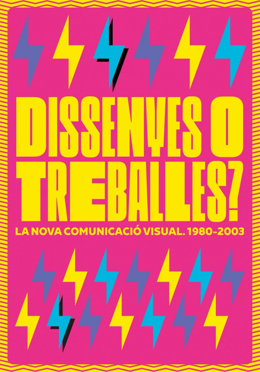 dissenyhub's tweet photo. "El títol #dissenyesotreballes fa referència a l'etapa de frivolització  que va sofrir el disseny. Se sortia de nit i es dissenyava de dia", en paraules de la comissària de l'exposició, @RaquelPelta. https://t.co/0pt3ef1skO