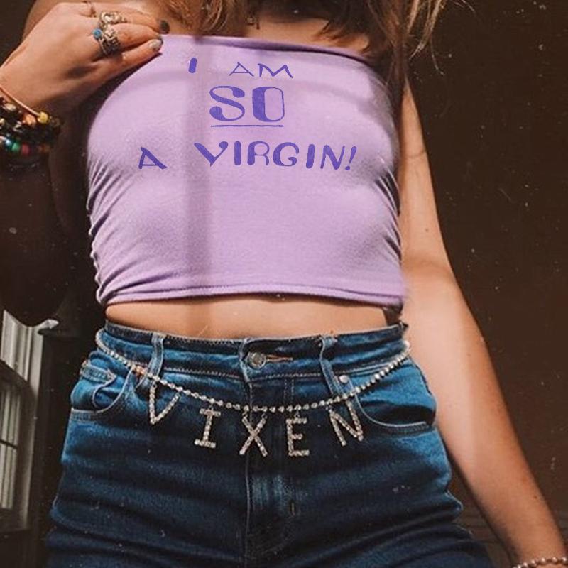 SataraM0onlight's tweet photo. Inlove with our new items... "So A Virgin" Crop
$21.90
➤ https://t.co/w88KnRtpOt
via @outfy https://t.co/03I7jHW25J