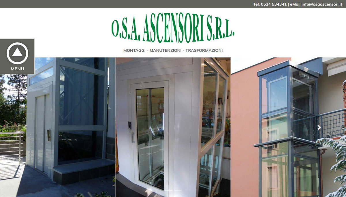 kosmosol's tweet photo. Il nuovo #sito di O.S.A. Ascensori vi porta... in alto!
Entrate su https://t.co/sHs25RNPsh per scoprirlo... #responsive https://t.co/TGW3fOvg1G