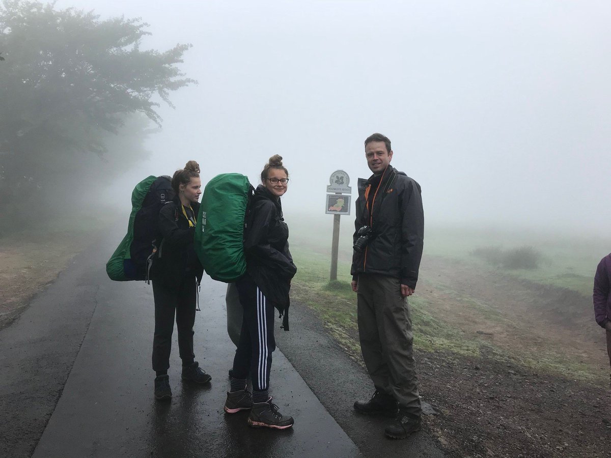Meanwhile on #Exmoor – our Y10 #DofE expeditions are still smiling despite the slightly less than lovely weather! #BGSAdventure #BGSOutdoorEd