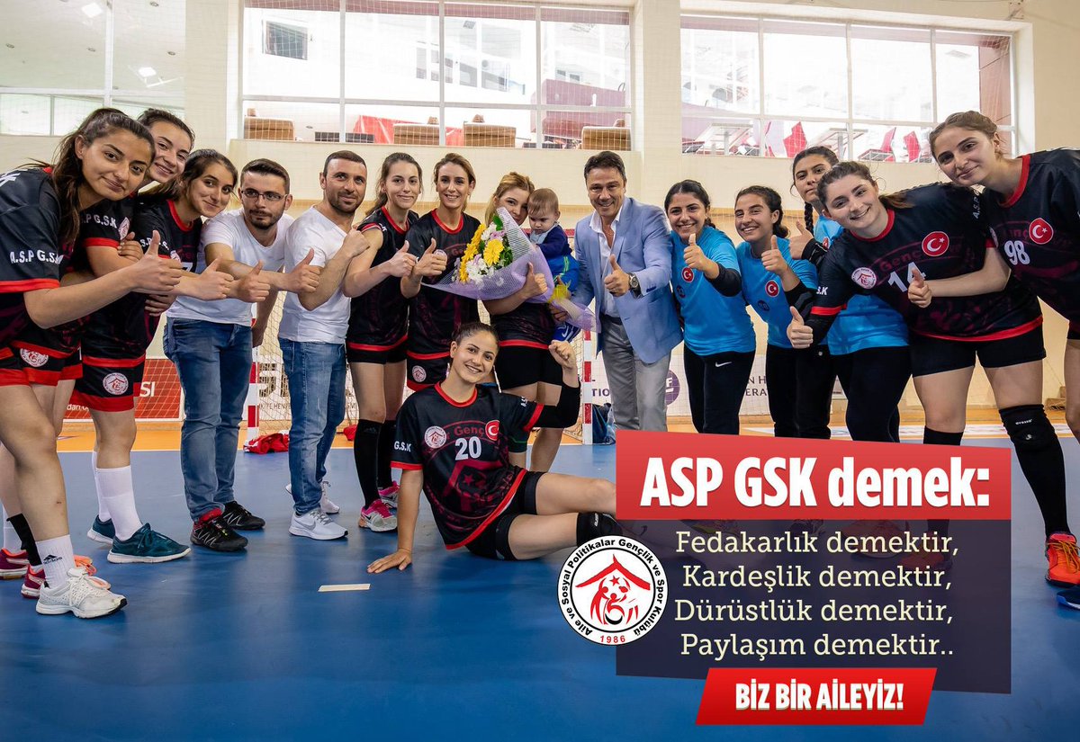 ASP GSK bir spor kulübünden çok ötedir.. ASP GSK bir ailedir.. 

tüm fotoğraf ve metin için link: 
facebook.com/ASPGenclikSpor…

#aspgskbirailedir #aspgsk #birsporkulubundenfazlası #bizbiraileyiz #gelecegeumutekelim