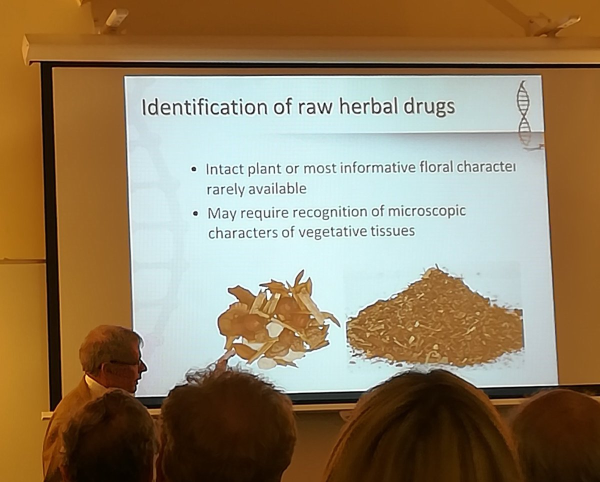 tiziana_sgamma's tweet photo. The @DMU_BTG at the BHMA Herbal Medicine Seminar (@BHMAtweet) in London presenting how #DNAbarcoding can be used for quality assurance of herbal medicines. Great talk @adrian_slater! @dmuhls https://t.co/HoFN8ddZzk