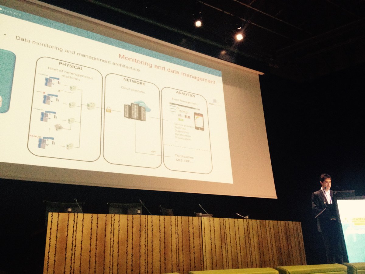 Twin_Control's tweet photo. 📢Yesterday our colleague Iban Arriola, from @IK4_TEKNIKER, introduced the #TwinControl concept and highlights in the #IoTWeek2018 (4-7 June 2018 Bilbao, Spain) with a presentation titled “How can IoT help #MachineTool industry?”. https://t.co/fmpqacIJiU
