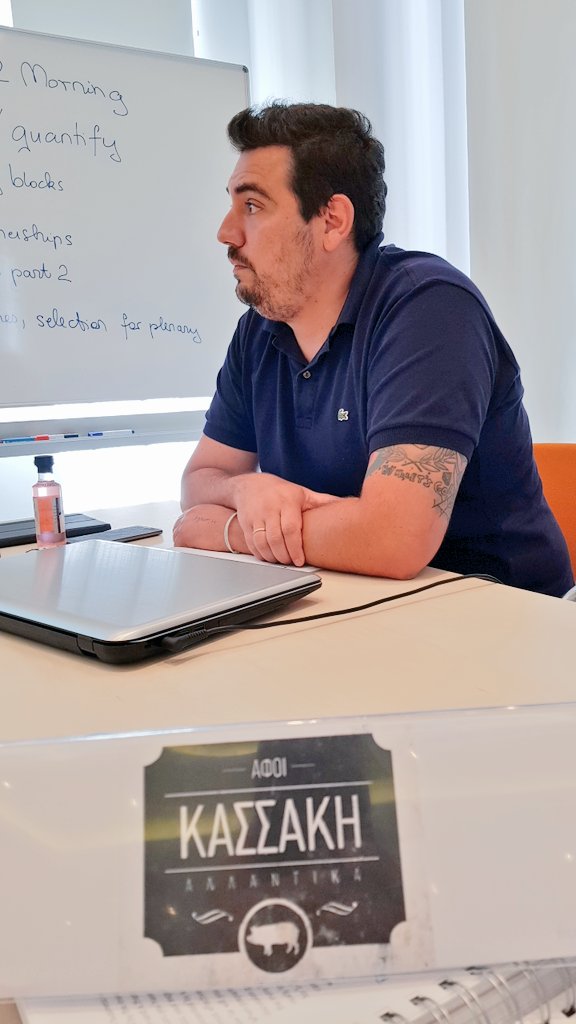 Agrifood_Master's tweet photo. KASSAKIS BROS, AGROFILIA Startups attending our Masterclass Thank you @afoi_kassaki @AGROFILIA https://t.co/CNpA40gPtL