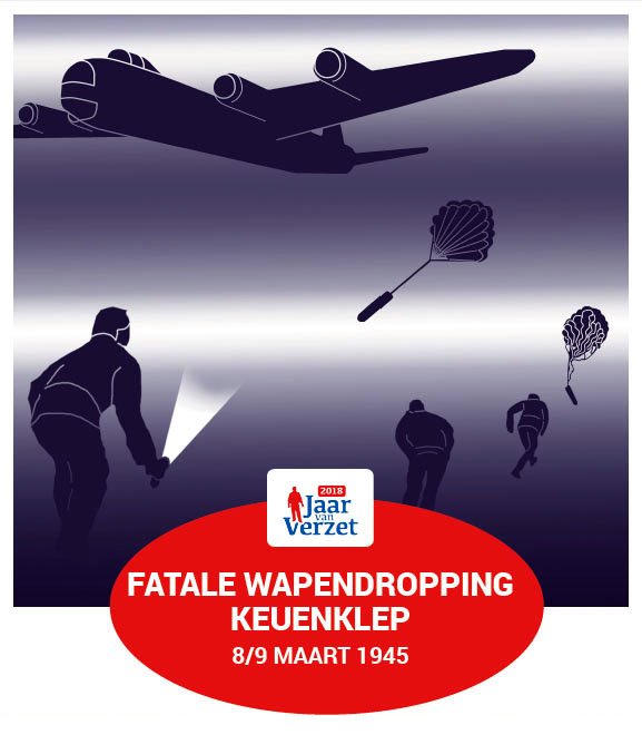 PlatformMHE's tweet photo. Zaterdag 23 juni - Expositie en battlefieldtour fatale wapendropping  #Keuenklep. @PlatformMHE  organiseert deze battlefieldtour op de fiets naar het droppingterrein nabij Lunteren. De dropping in maart 1945 kostte 17 Edese verzetsmensen het leven. Info: https://t.co/nI8JMO0pRr https://t.co/0zbs0hbfmu