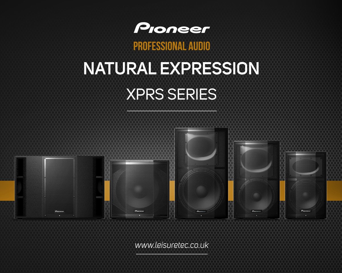 pioneer pro audio speakers