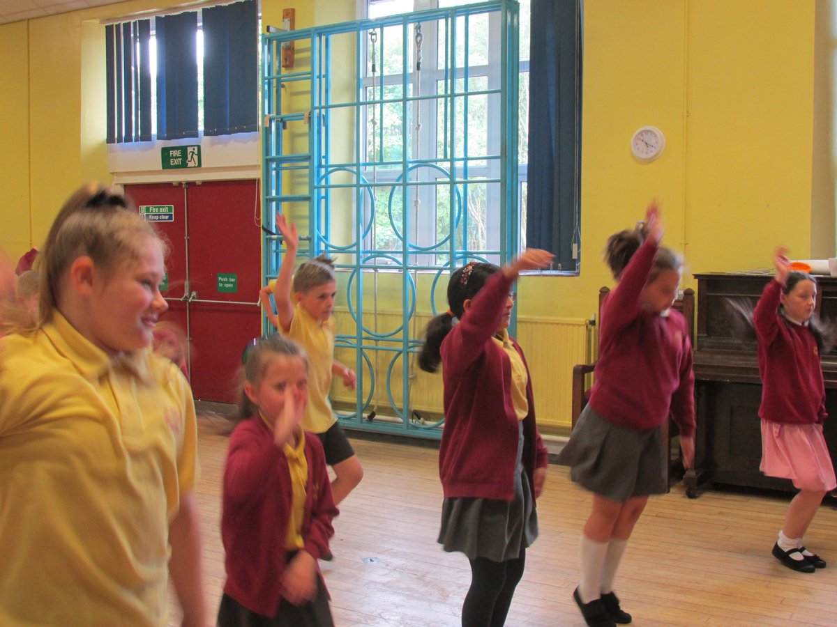 class4stonefold's tweet image. Surprise Zumba this morning, Class 4 are taking it all in their stride.