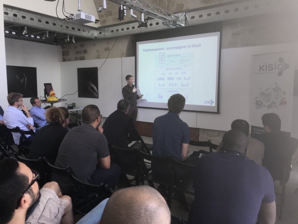 Hove_Mobility's tweet photo. #KiNote @KisioDigital, notre CPO @kobaye fait un focus sur notre approche Produits et Services #mobilité #numérique #MaaS / Mobility as a Service https://t.co/rS1KYbRawo