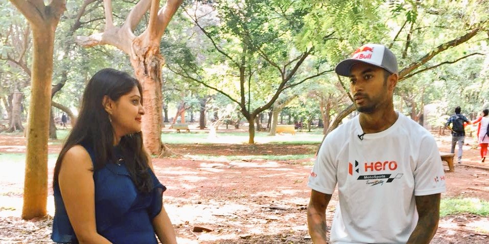 Sohini_Dutt's tweet photo. On #weekender tonight @CNBCTV18News 10.30pm @hero_motosports team rally, #factoryrider @cs_santosh22 shares his experiences about #Dakar #rallying in India #crosscountryriding &amp;  #chasingadream #TuneIn https://t.co/aRfEjMiQ1N