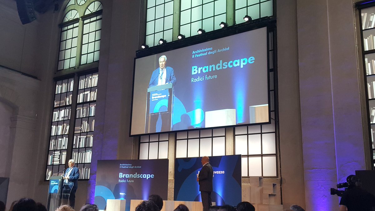 Museimpresa's tweet photo. #brandscape inizia il convegno #Lavazza il presidente #Meomartini è lieto di dare il benvenuto al Museo Lavazza nella nostra rete! #archivissima2018 https://t.co/oB9zBTAoyP