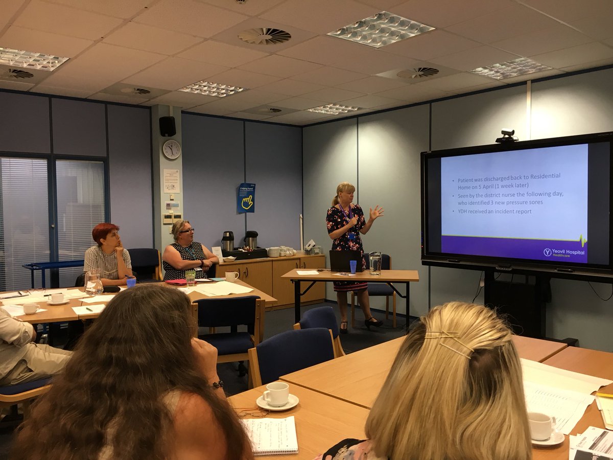 karentaylor60's tweet photo. Sharing learning from serious incidents today @somersetccg @YeovilHospital  @MusgrovePark @SomParNHS #SomersetSILearning https://t.co/ml9lbz7e9j