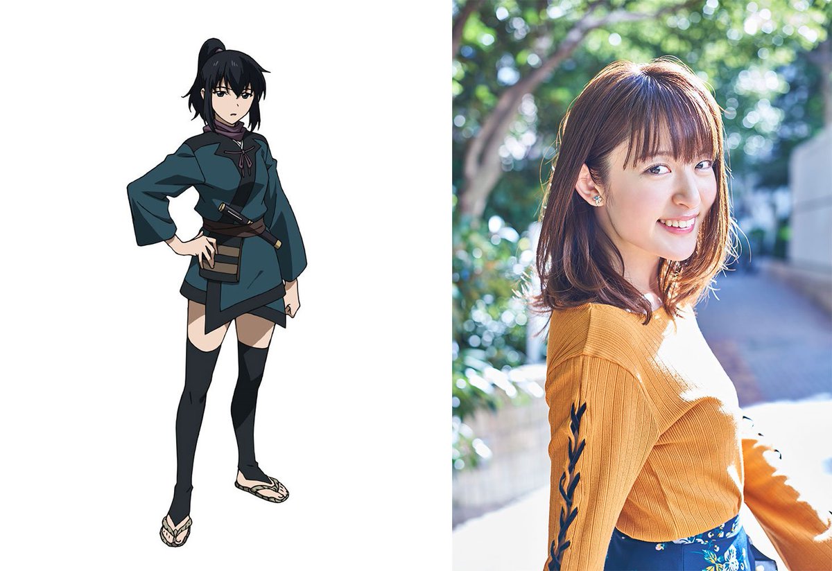 Tvアニメ アンゴルモア元寇合戦記 公式 鹿乃 かの Cv 小松未可子 輝日の護衛をつとめる宗家の家来 輝日とは幼馴染である T Co 44rgzcplpa アンゴルモア