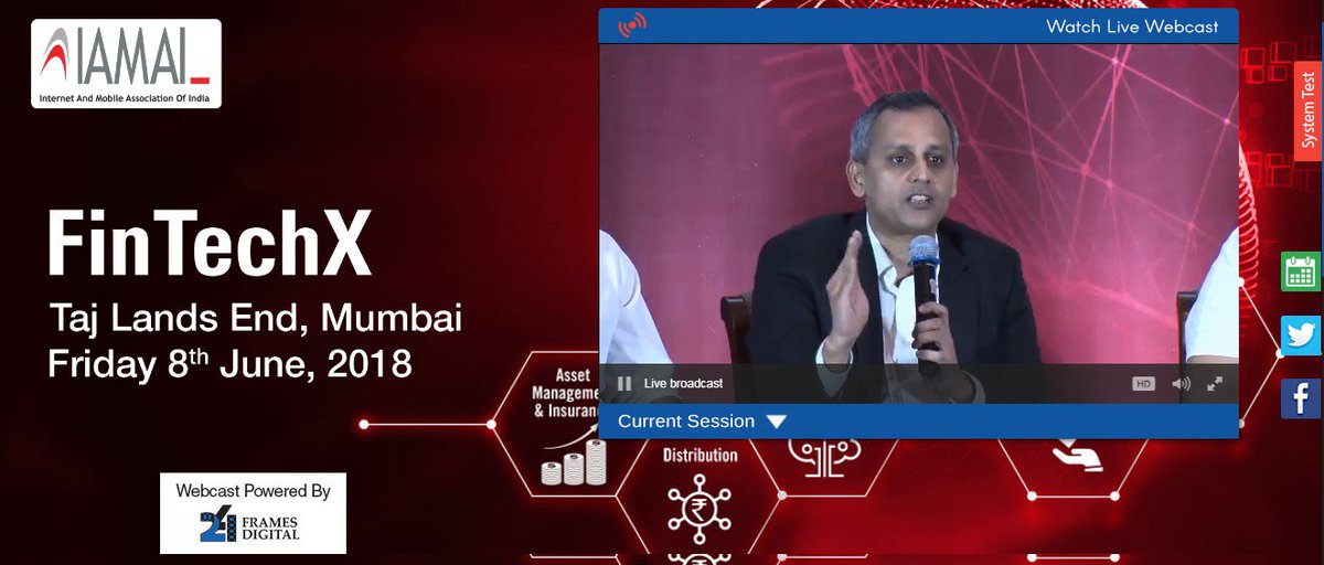 24FramesDigital's tweet image. Session on ‘Shifting gears in Lending for a true financial inclusion’ watch live webcast: bit.ly/2Jrng5D #FinTechX