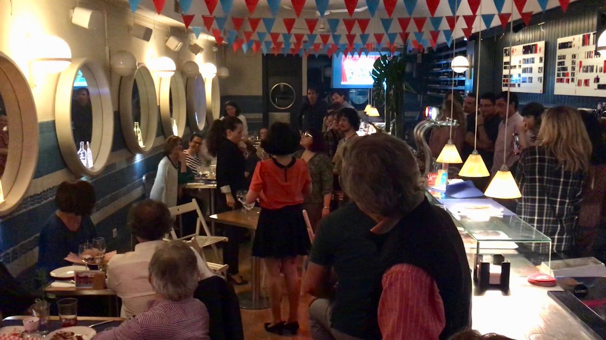 LMicroMachines's tweet photo. Anoche nos lo gozamos en @elferrymadrid 
Gracias por llenar el local hasta la bandera, por las risas y la complicidad :)
¡¡Nos vamos para volver!!
#LasMicroMachines
#NoSomosBajitasSomosMicroMachines
#NosHacemosUnIbsen
#IbsenOnTour
#teatro #micro #comedia #cenayteatro https://t.co/XaQOSVfza7