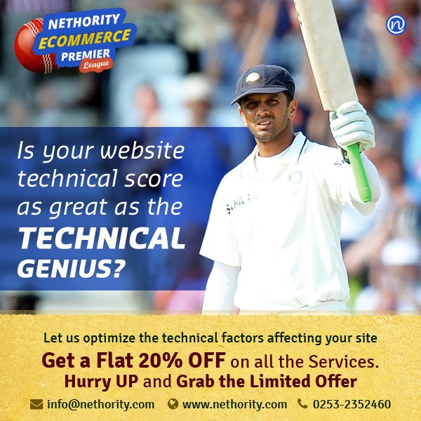 Nethority's tweet photo. #Nethority is proud to bring to you #EPL ( E-Commerce Premier League) where in you are offered with flat 20% off on all #SEOservices.
Click here: https://t.co/k98DdD9gRR and fill out your details and our experts will get in touch soon.
#SEO #Ecommerce #Business #EPL  #Offers https://t.co/jpps2TXuve
