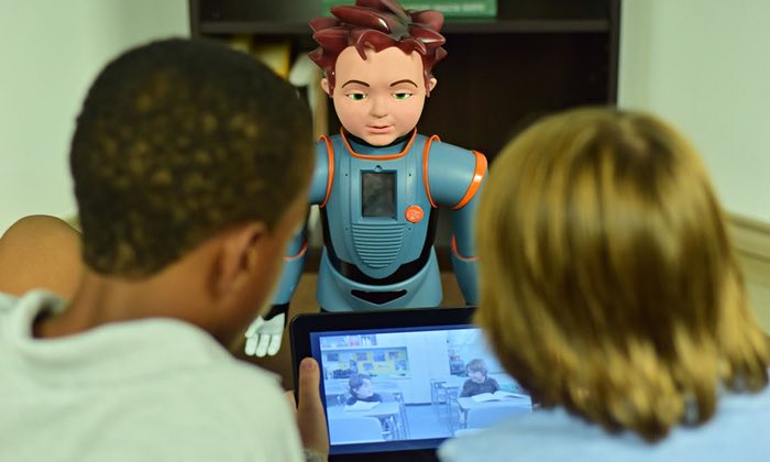 CRisager's tweet photo. This is how we make smart kids...
A new generation of #social #robots will help children in learning and developing social skills. Read more about the BabyRobot project here: https://t.co/dRVZK63c3f https://t.co/o2FsOHi0Bw.
Tjek tw…https://t.co/vMJGvYGLNr https://t.co/m9WLNtdqWR