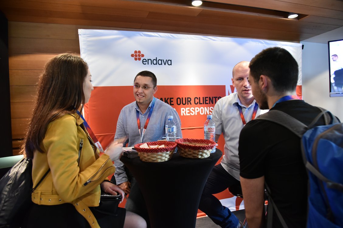 eMagine_rs's tweet photo. @endava was for the second year in a row our Gold sponsor. On the conference at their booth you could hear more about their IT Solutions and Services. We would like to thank them for their support on eMagine!
https://t.co/3bT357NHB8 https://t.co/6nHA1DPseJ