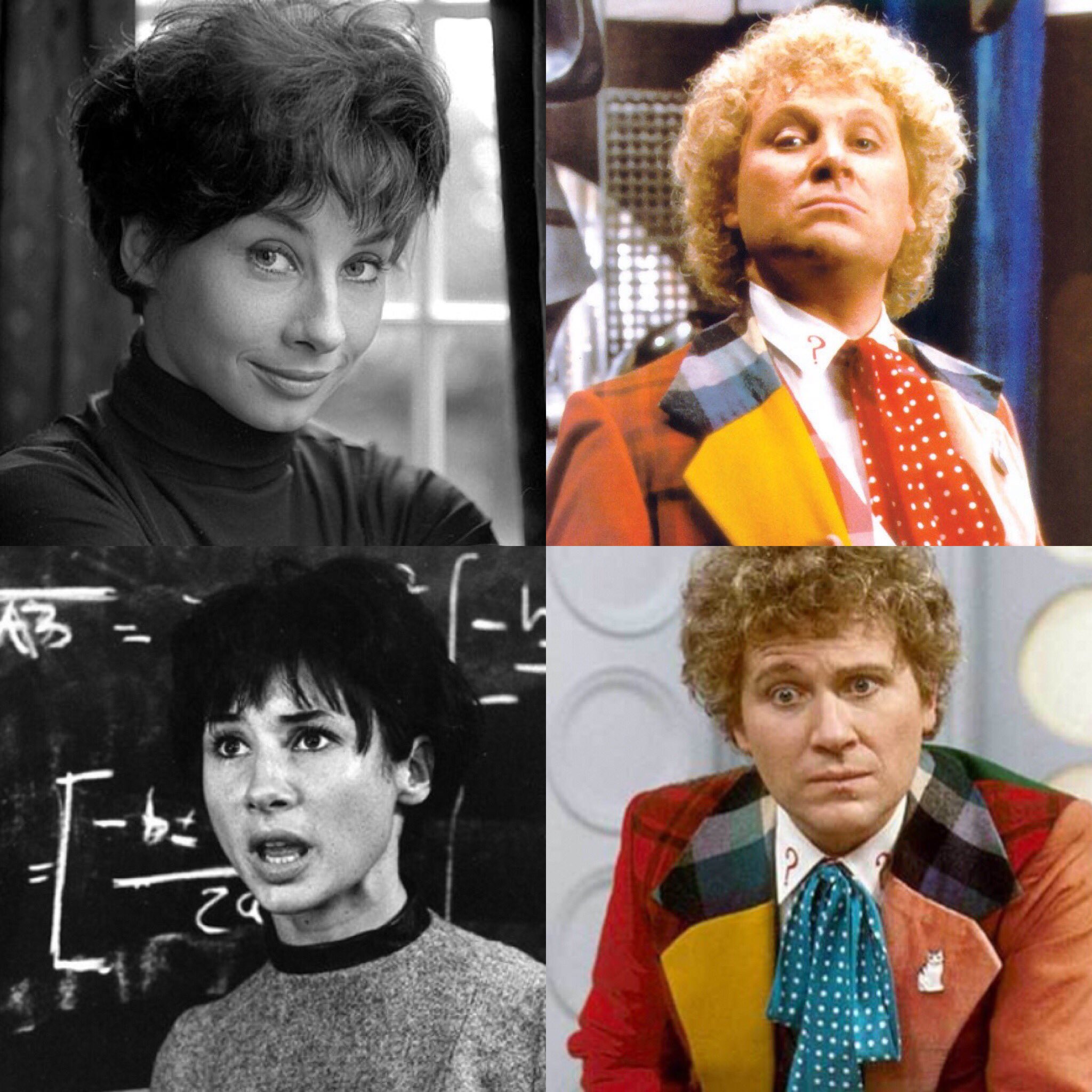 Happy Birthday Carole Ann Ford & Colin Baker             