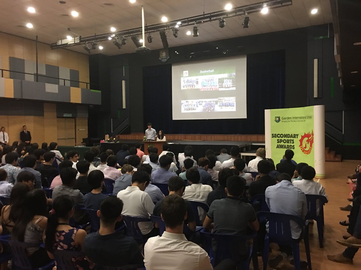 Secondary Sports Awards at GIS. Thank you and well done to all the students who have represented the school over the last year. #gislearning