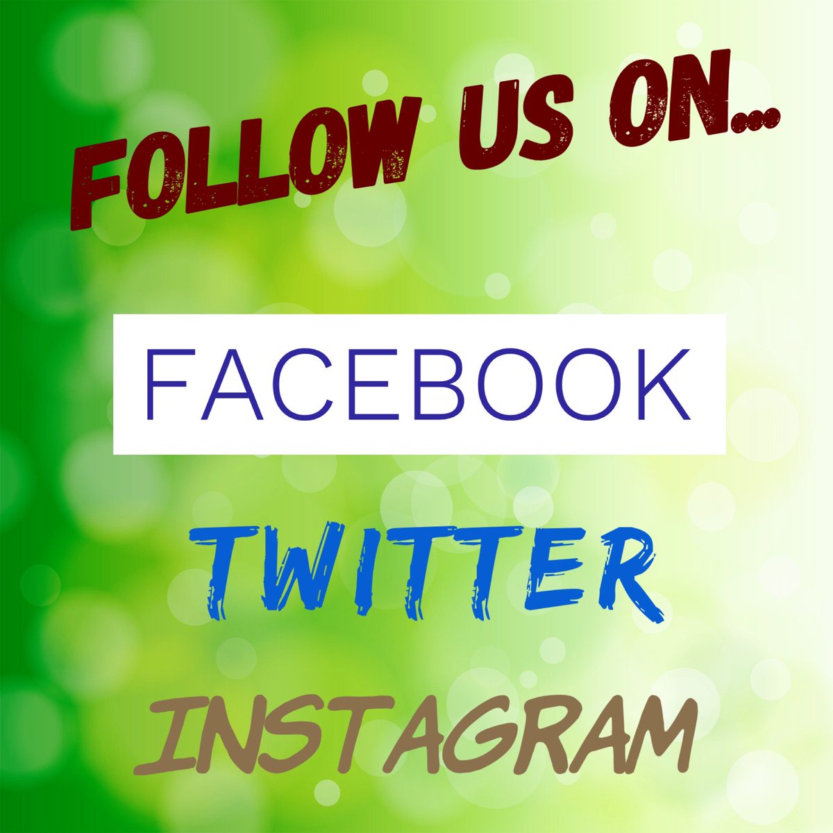 💻📱To keep up to date with our latest news, offers &amp; events, follow us on our other social media accounts too....