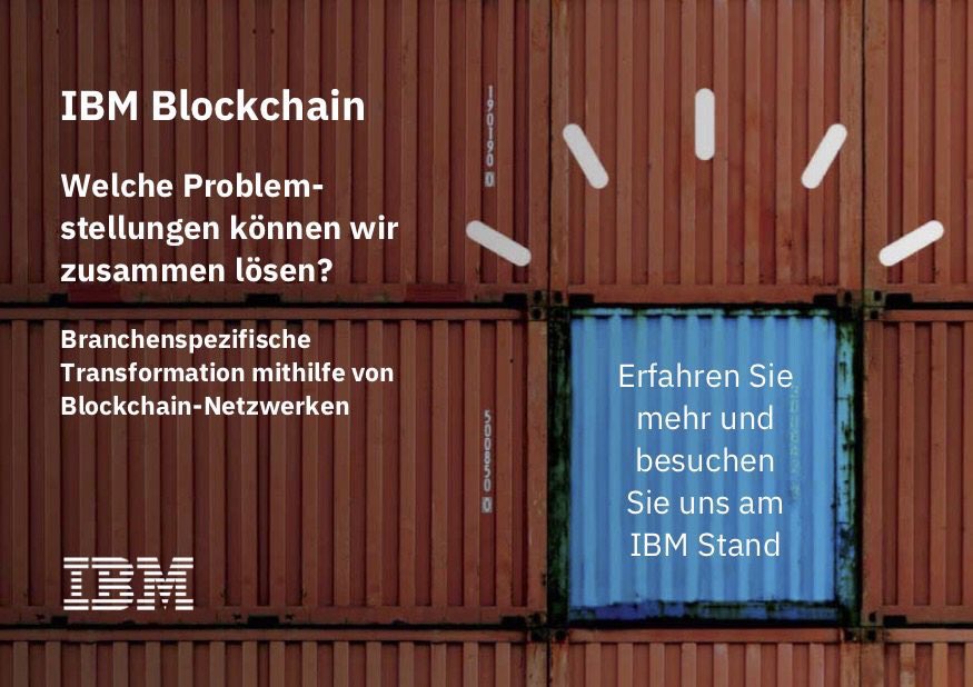 SarahMalaer's tweet photo. Mehr als Bitcoin: #Blockchain im Einsatz - #IBM Session 12pm at #sef18 with Raphael Gübelin #IBMBlockchain #IBMCH @ChfKeller https://t.co/eDWwfaeaiL