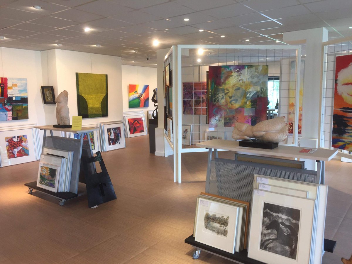 HebIT's tweet photo. Kunstuitleen Friesland voorheen gevestigd aan de Wissesdwinger is geopend aan de Poolsterweg 2 in Leeuwarden. Een nieuwe ruime locatie met gratis parkeerplek voor de deur. Het is mogelijk om kunst te lenen en te kopen, voor particulieren en bedrijven. @KunstuitleenFrl #leeuwarden https://t.co/HKkwZoMoji
