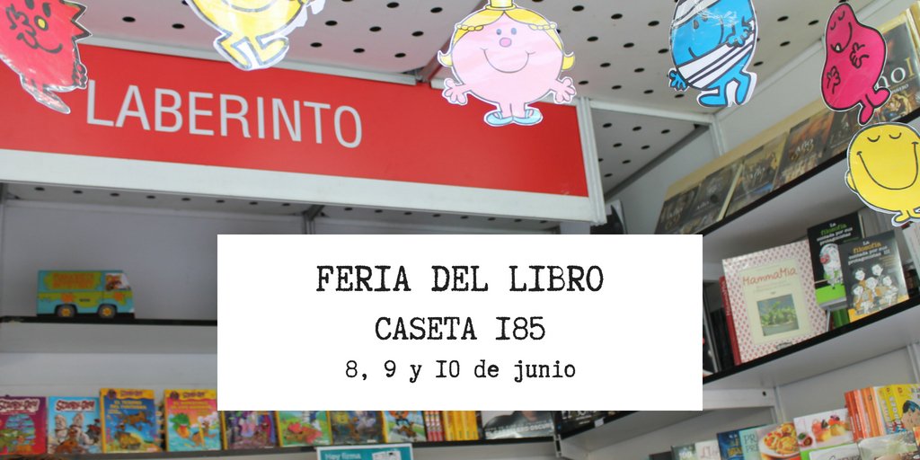 e_laberinto's tweet photo. ¡Último fin de semana de la @FLMadrid!
#EdicionesDelLaberinto os espera con #libros para soñar, pensar y emocionar.
📍 CASETA 185 https://t.co/i3KdlKC1Xu