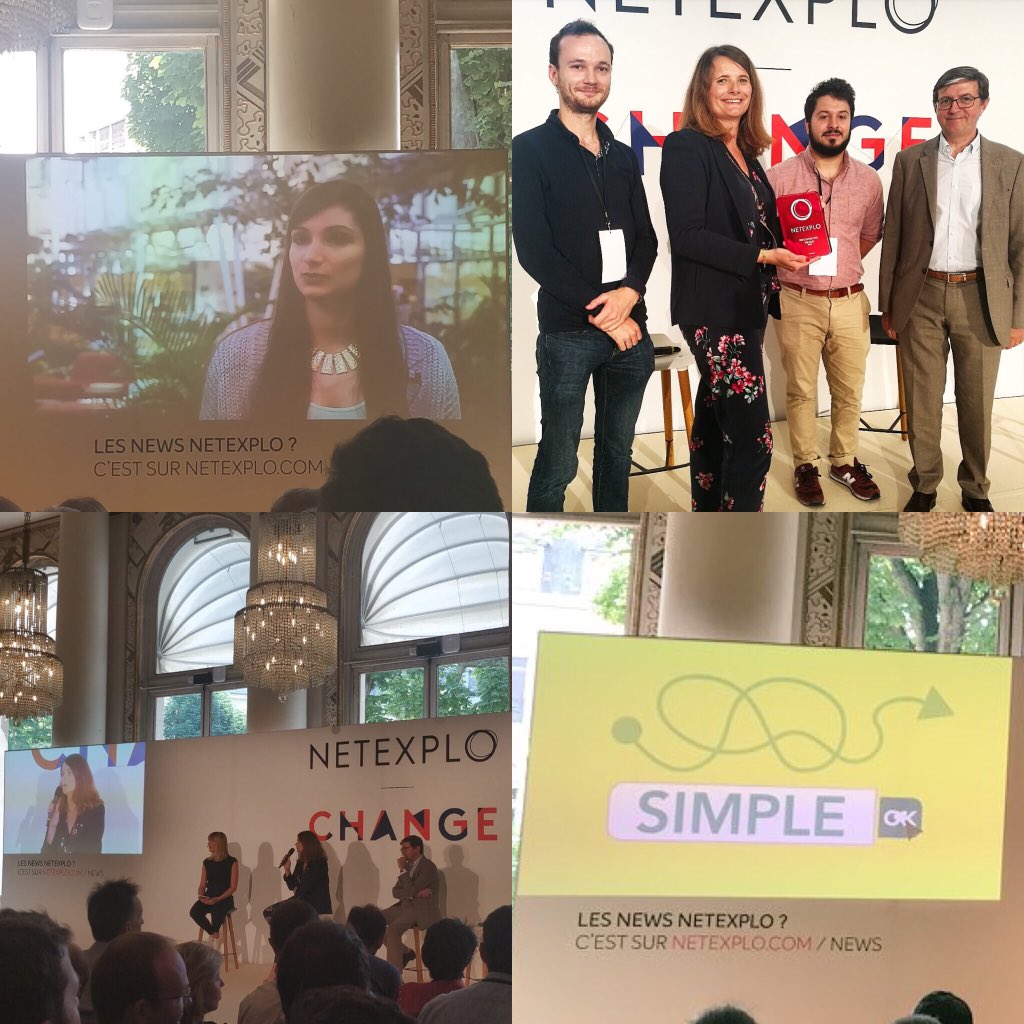 AclaireBasch's tweet image. Ravis d’avoir remporté le prix de la transformation digitale de l’année avec TGVmax - le prix d’une équipe et de nos 100k clients #oneteam #sncf #netexplo