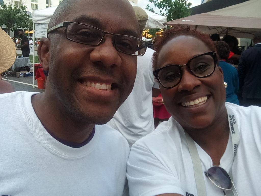 Richngozi's tweet photo. Ramon Ray inspires me. Hung out with him at the Black Food Truck event. Great Guy, so business savvy and full of wisdom. An Extraordinary Speaker &amp; Entrepreneur! #BEintheQC https://t.co/6apmPeciqM