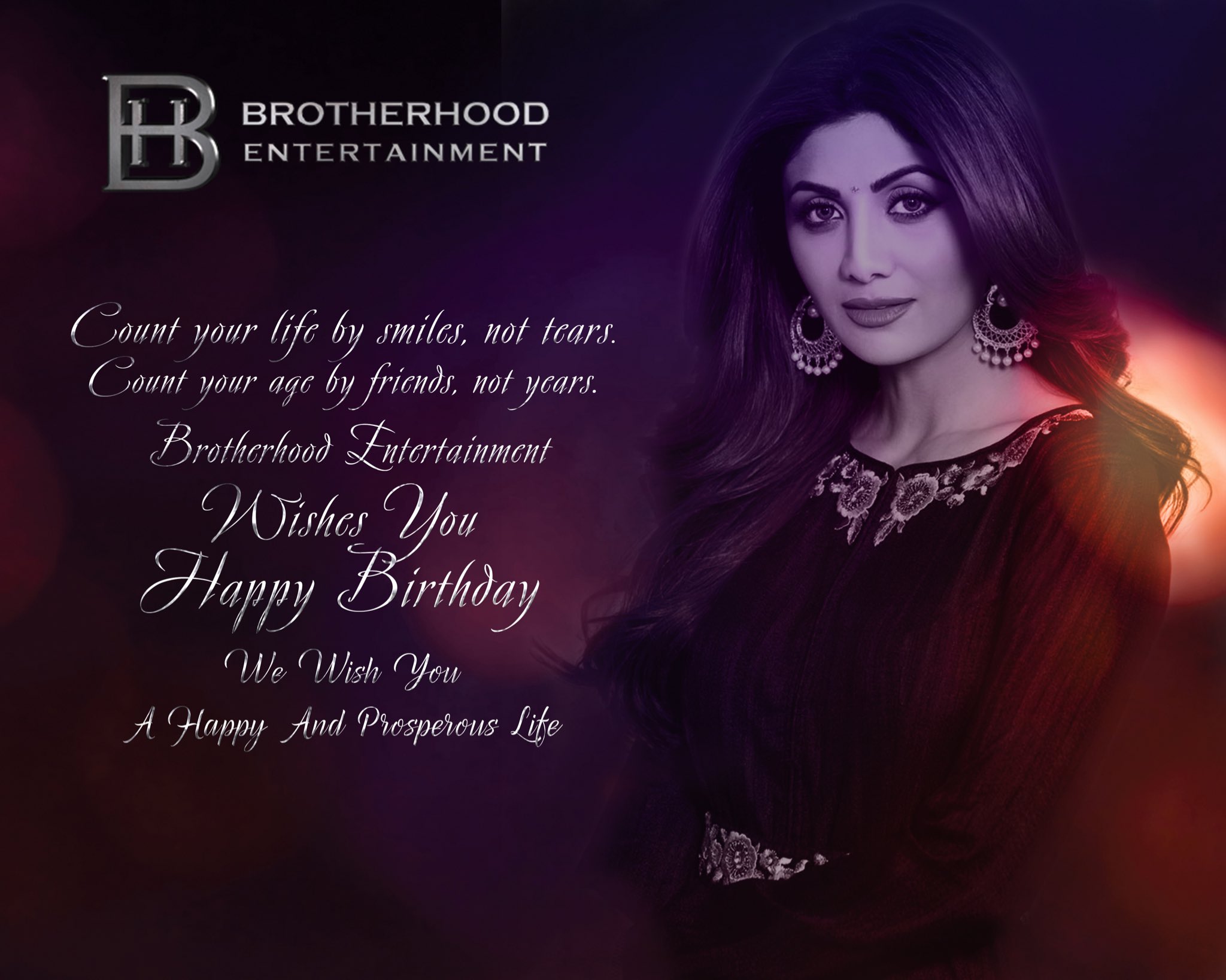 Happy Birthday Shilpa Shetty. 