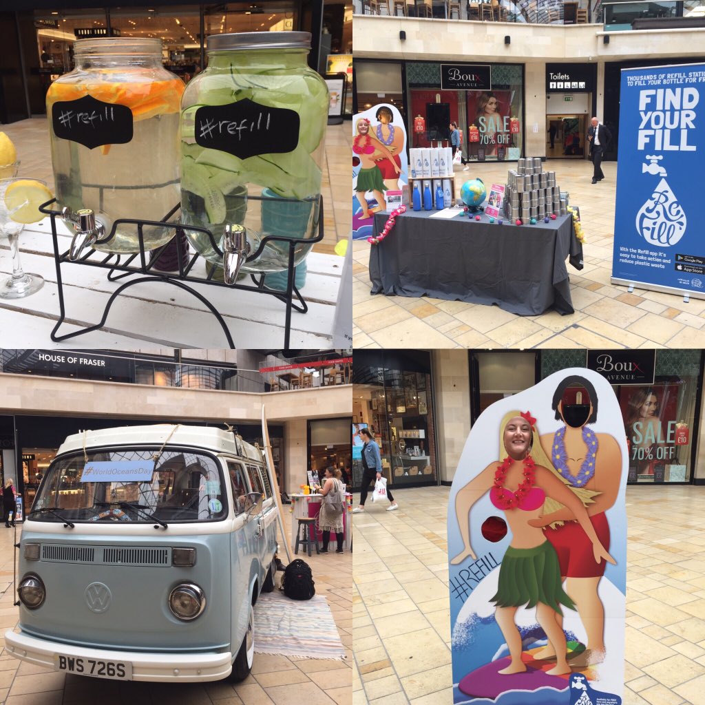 CabotCircus's tweet photo. We've teamed up with @CitytoSeaBrist for #WorldOceansDay. Come and visit the beach and join us for a #Refill of @BristolWater finest! 🚰🏖️ https://t.co/ZtvInkrLcq