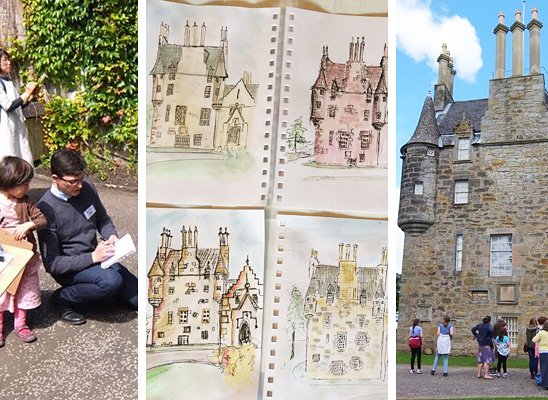 edinsketcher's tweet photo. Not long now until my sketching workshops return to Lauriston Castle. Join me on Wednesday as we sketch our way around the castle grounds, improving your speed and confidence in capturing the world around you in ink and watercolour.
Book your place : 
https://t.co/i7P5mDZs8z https://t.co/4eSWeJi6fO