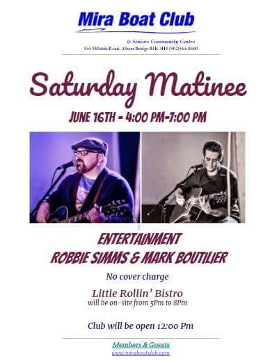 MiraBoatClub's tweet photo. Matinee on The Mira next Saturday! The Little Rollin Bistro will be on-site 5-8pm https://t.co/gxCfwCiKpd