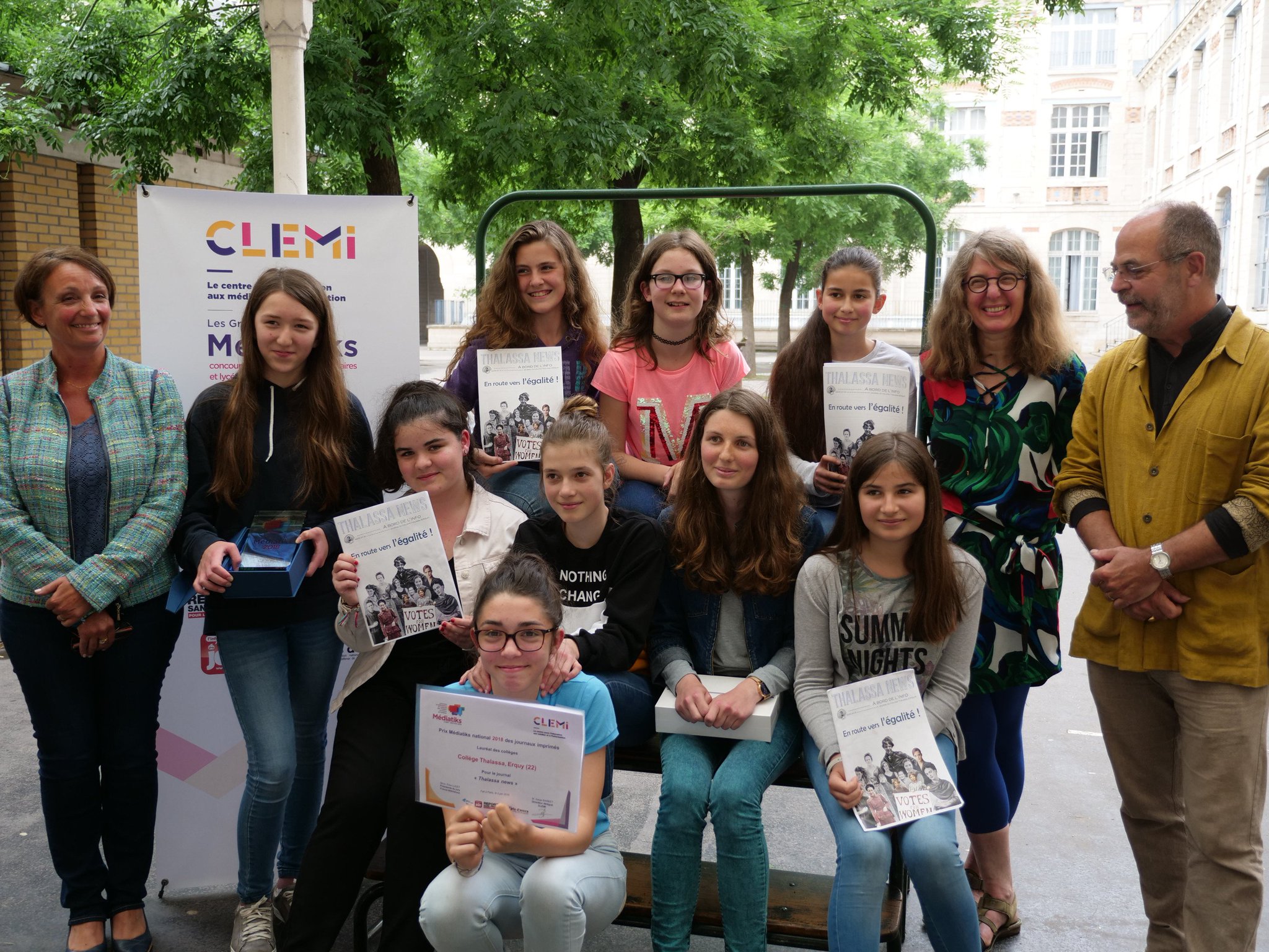 Clemi Rennes Sur Twitter A Thalassa News Du Clg Thalassa A Erquy 22 Meilleur Journal Collegien De Bretagne Par Clemi Rennes Grand Prix National Mediatiks Leclemi Https T Co Ygxniub6dd