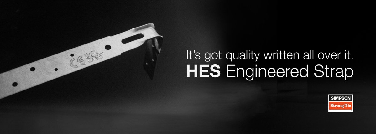 strongtieUK's tweet photo. Product of the week: HES Heavy Engineered Strap. It's not the thickness of the metal that gives a restraint strap its strength, it's the integrity of the bend. https://t.co/gyj6lCPn1S