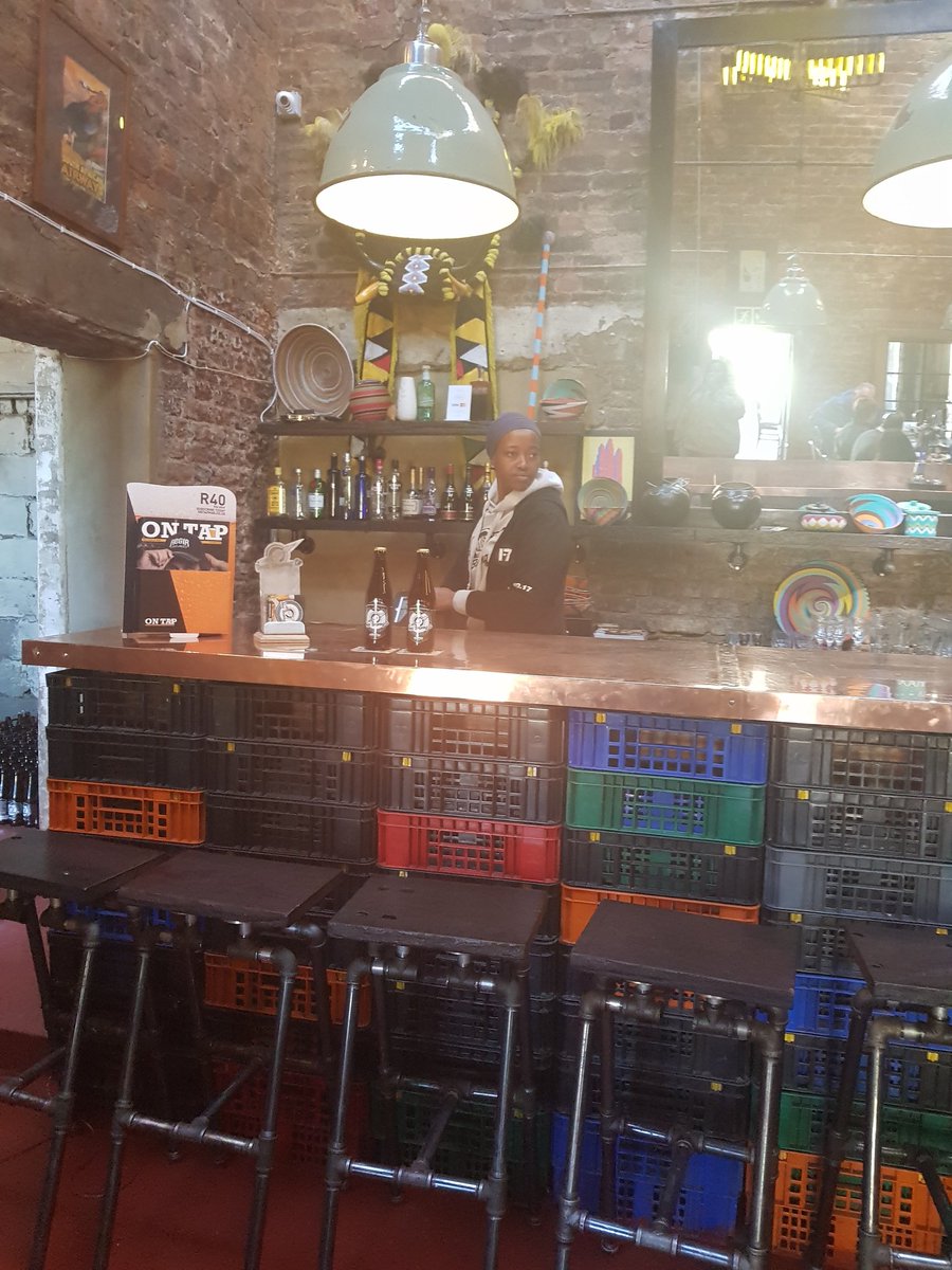CityofJoburgZA's tweet photo. For those wanting to grab a little something after the tour, @ImpiBrewingCo will have your back. #ExploreVictoriaYards ^PS https://t.co/vX6hBRdbxb