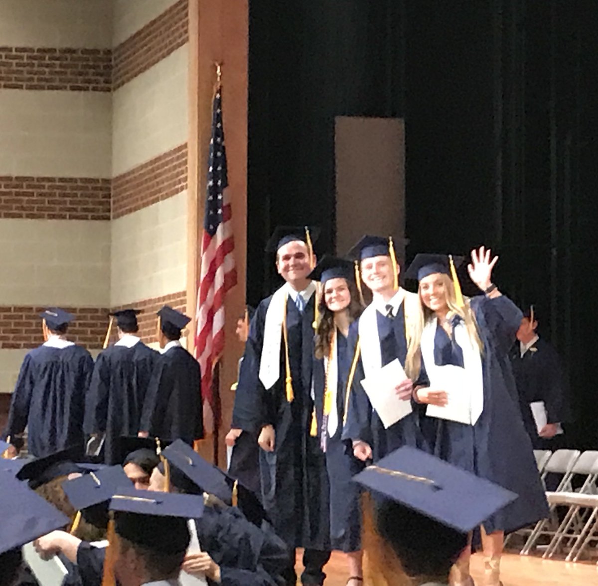 MrsFlowersFCS's tweet photo. @marsclass2018 Wishing you all the best!  Congratulations! 💙💛💙💛 https://t.co/uIzH3V1CWj