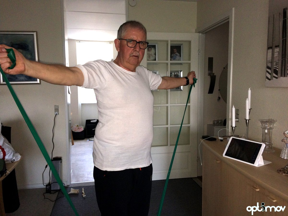 optimov's tweet image. Meet Henry - the Optimover of the month &amp;amp; get to know about #IPF (idiopathic pulmonary fibrosis). bit.ly/2JsEZJS
Henry will be talking about #telerehab with the Optimov app &amp;amp; hopefully inspire more people with similar condition to start a life-improving journey.
